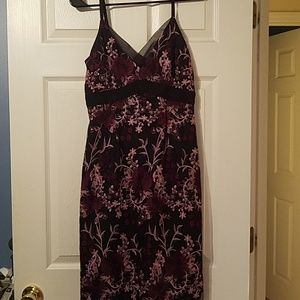 Whbm floral dress